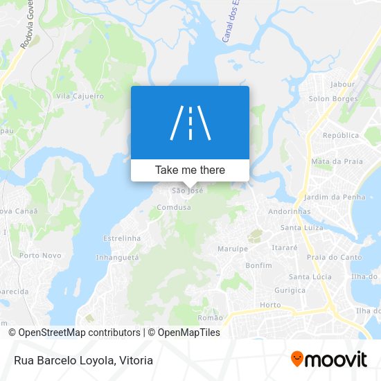 Rua Barcelo Loyola map