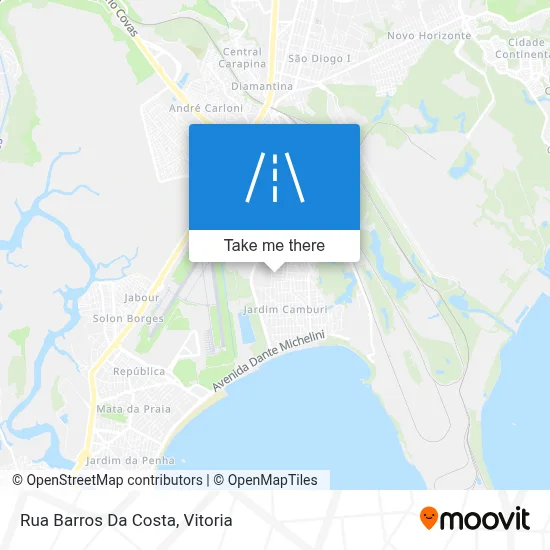 Rua Barros Da Costa map