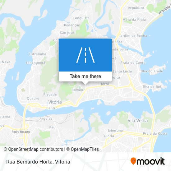 Rua Bernardo Horta map
