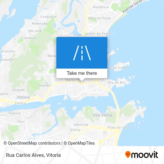 Rua Carlos Alves map