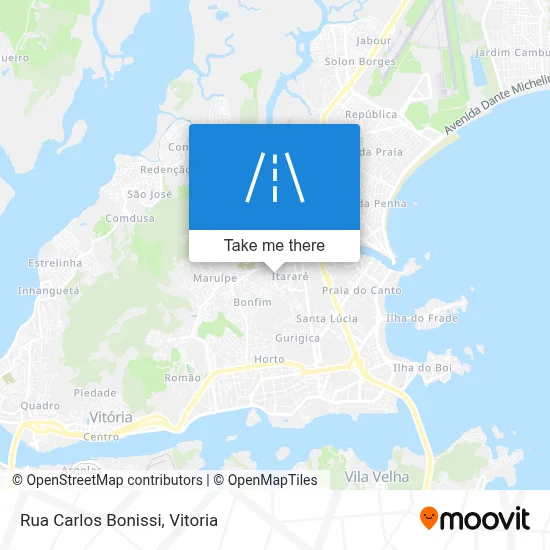 Rua Carlos Bonissi map