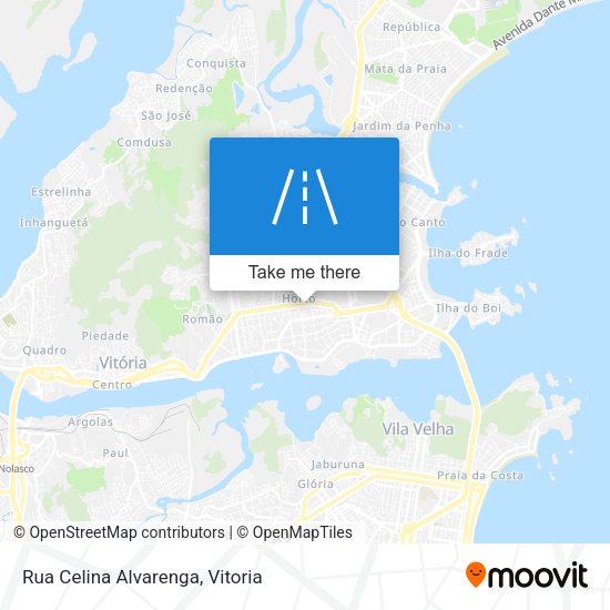 Rua Celina Alvarenga map