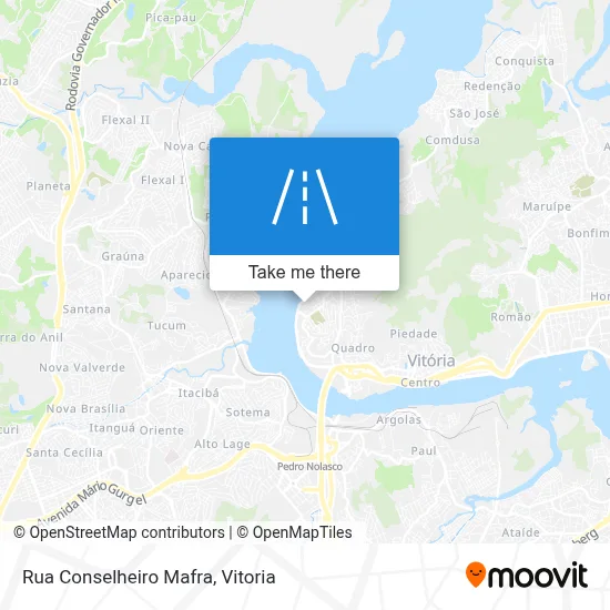 Rua Conselheiro Mafra map