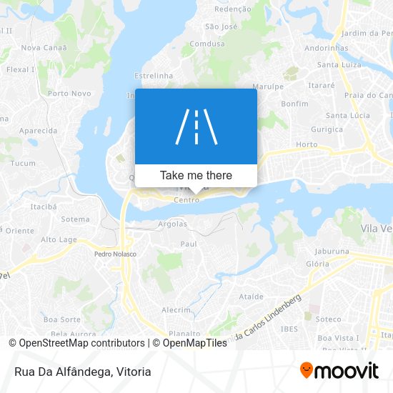 Rua Da Alfândega map