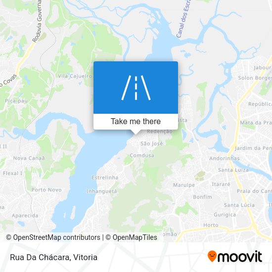 Rua Da Chácara map