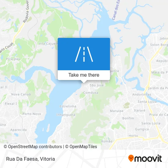 Rua Da Faesa map