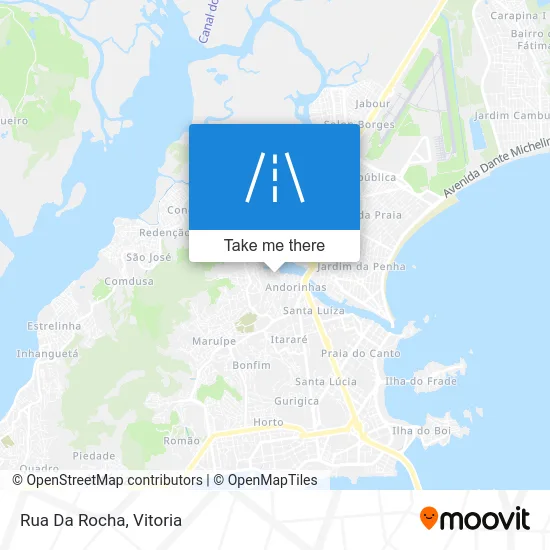 Rua Da Rocha map
