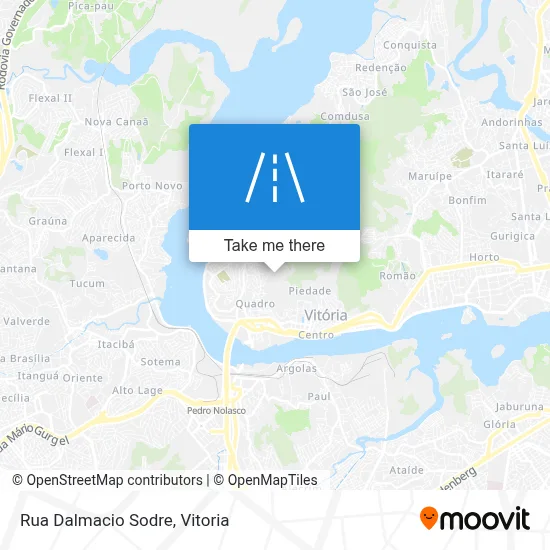 Rua Dalmacio Sodre map