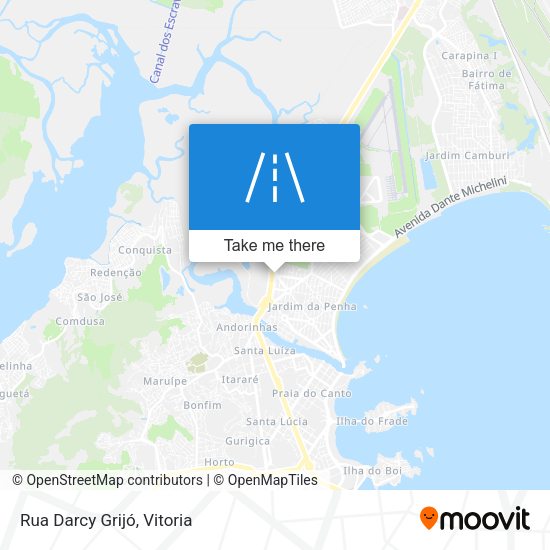 Rua Darcy Grijó map
