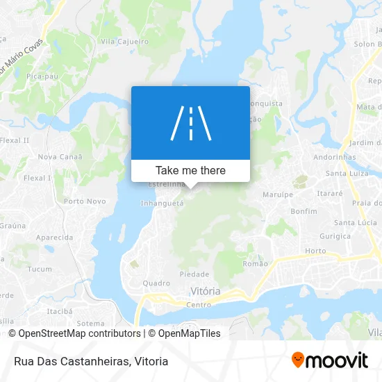 Rua Das Castanheiras map