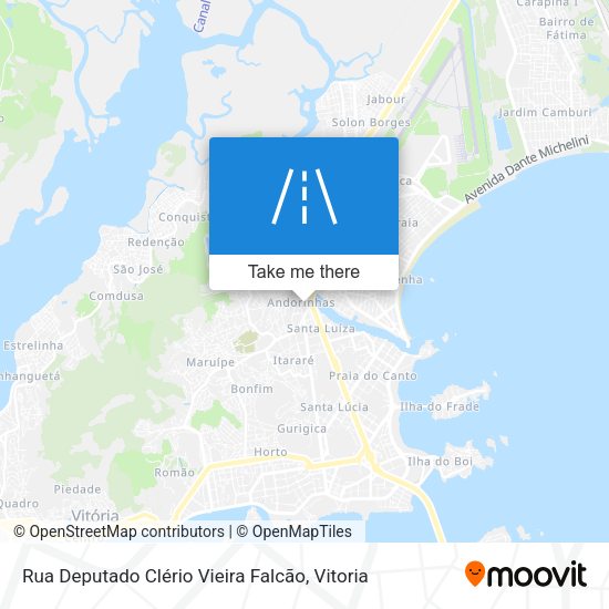 Rua Deputado Clério Vieira Falcão map