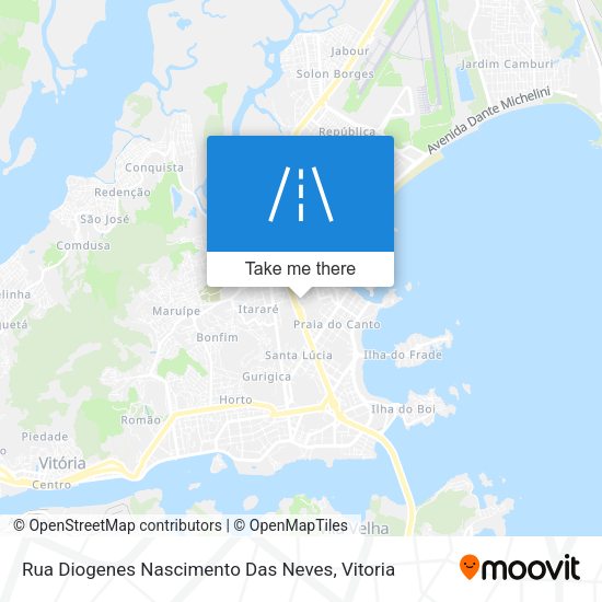 Rua Diogenes Nascimento Das Neves map