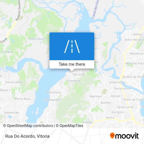 Rua Do Acordo map
