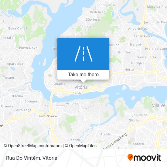Rua Do Vintém map