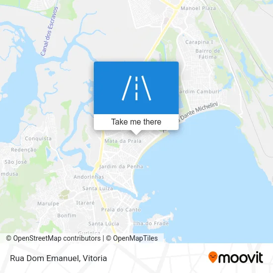 Rua Dom Emanuel map