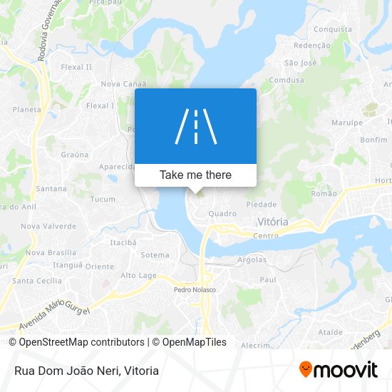 Rua Dom João Neri map