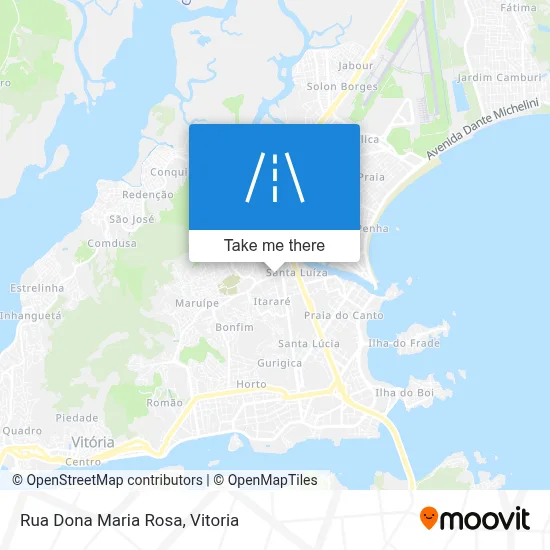 Rua Dona Maria Rosa map