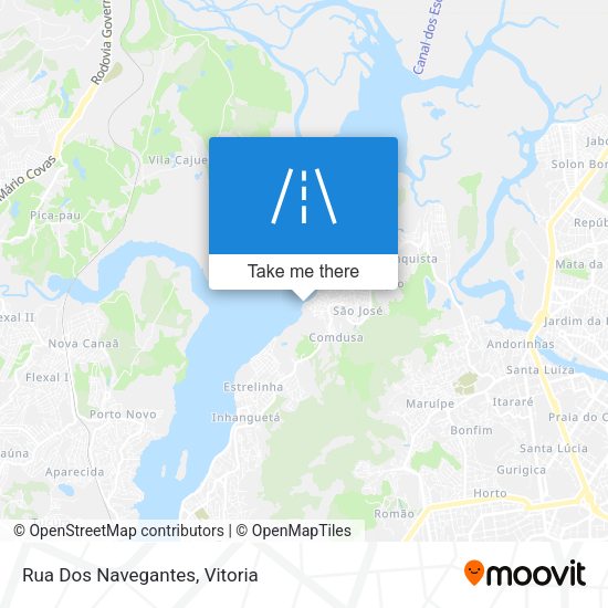 Rua Dos Navegantes map