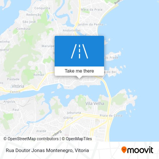 Rua Doutor Jonas Montenegro map