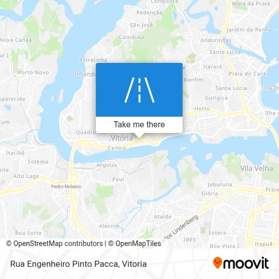 Rua Engenheiro Pinto Pacca map