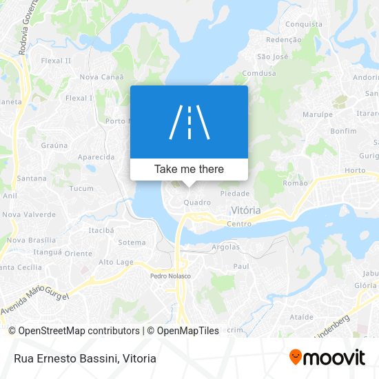 Rua Ernesto Bassini map