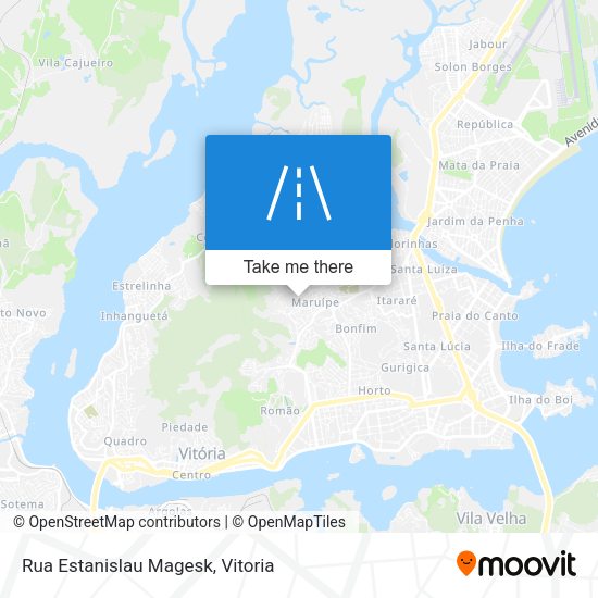 Rua Estanislau Magesk map