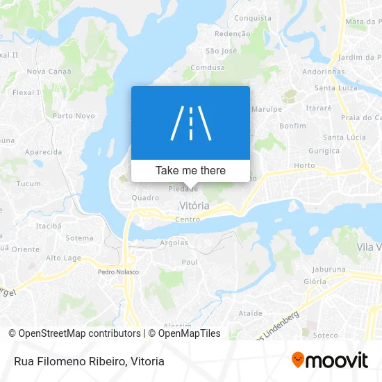 Rua Filomeno Ribeiro map