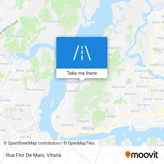 Rua Flor De Maio map