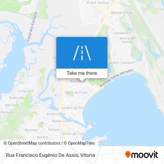 Rua Francisco Eugênio De Assis map