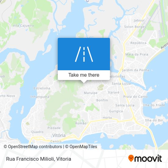 Rua Francisco Milioli map