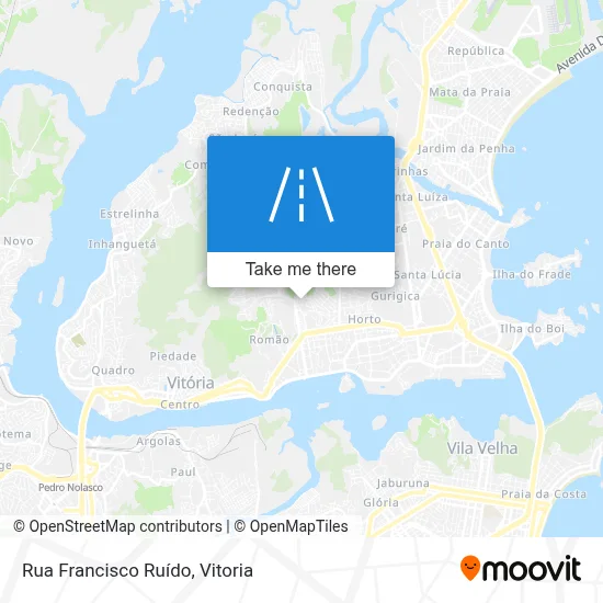 Rua Francisco Ruído map