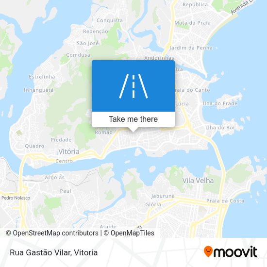 Rua Gastão Vilar map
