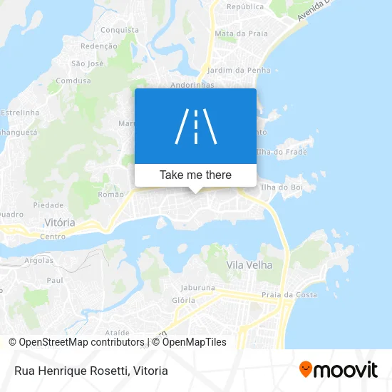 Rua Henrique Rosetti map
