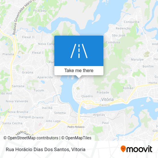 Rua Horácio Dias Dos Santos map