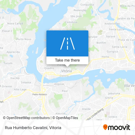 Rua Humberto Cavalini map