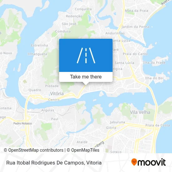 Rua Itobal Rodrigues De Campos map