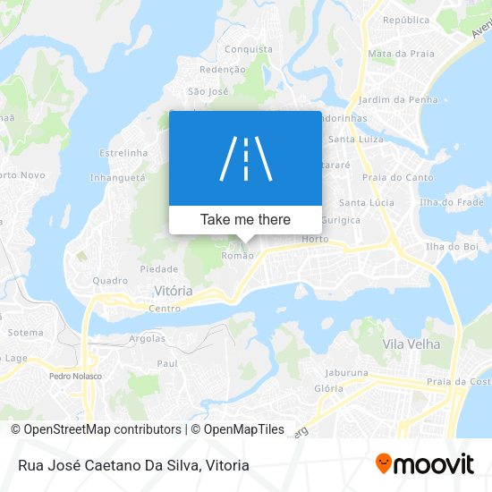 Rua José Caetano Da Silva map