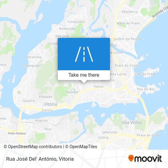 Rua José Del' Antônio map
