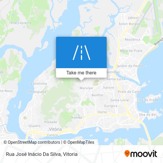 Rua José Inácio Da Silva map