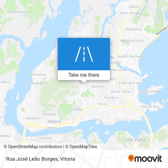 Rua José Leão Borges map