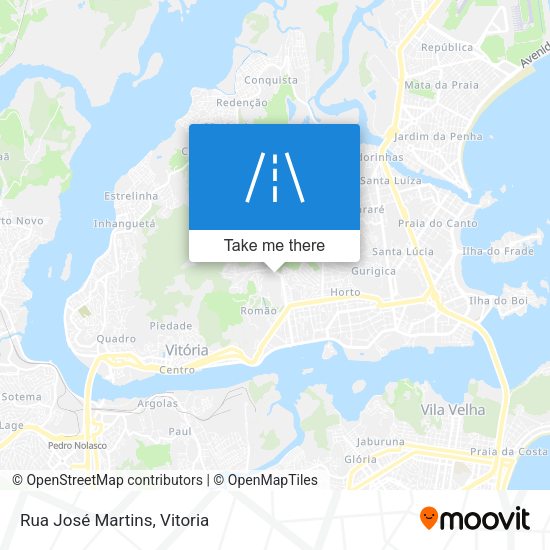 Rua José Martins map