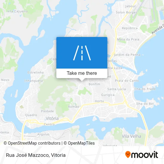 Rua José Mazzoco map