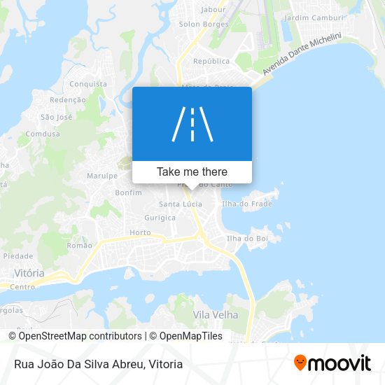 Rua João Da Silva Abreu map