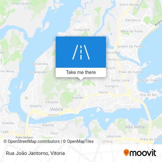 Rua João Jantorno map