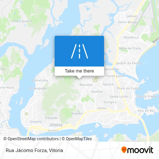 Rua Jácomo Forza map