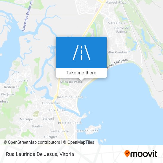Rua Laurinda De Jesus map