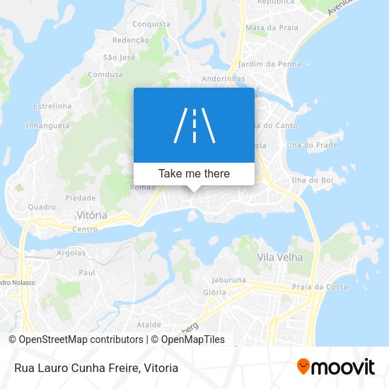 Rua Lauro Cunha Freire map