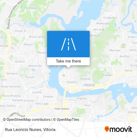 Rua Leoncio Nunes map