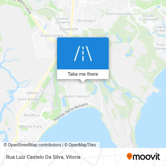Rua Luiz Castelo Da Silva map