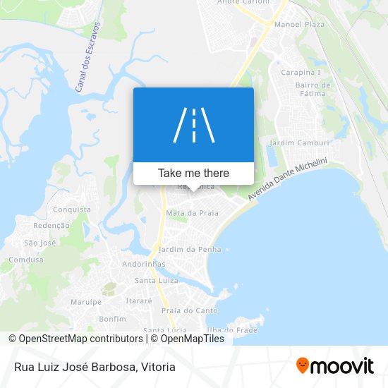 Rua Luiz José Barbosa map